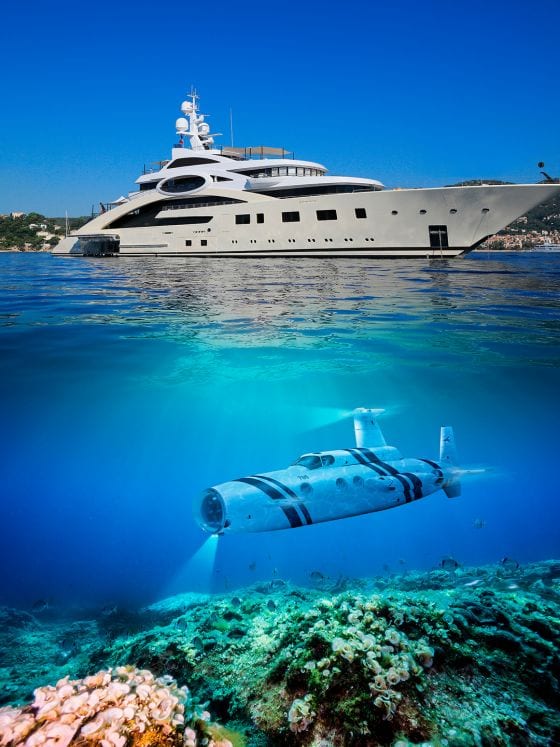 Branding onderzeeërs